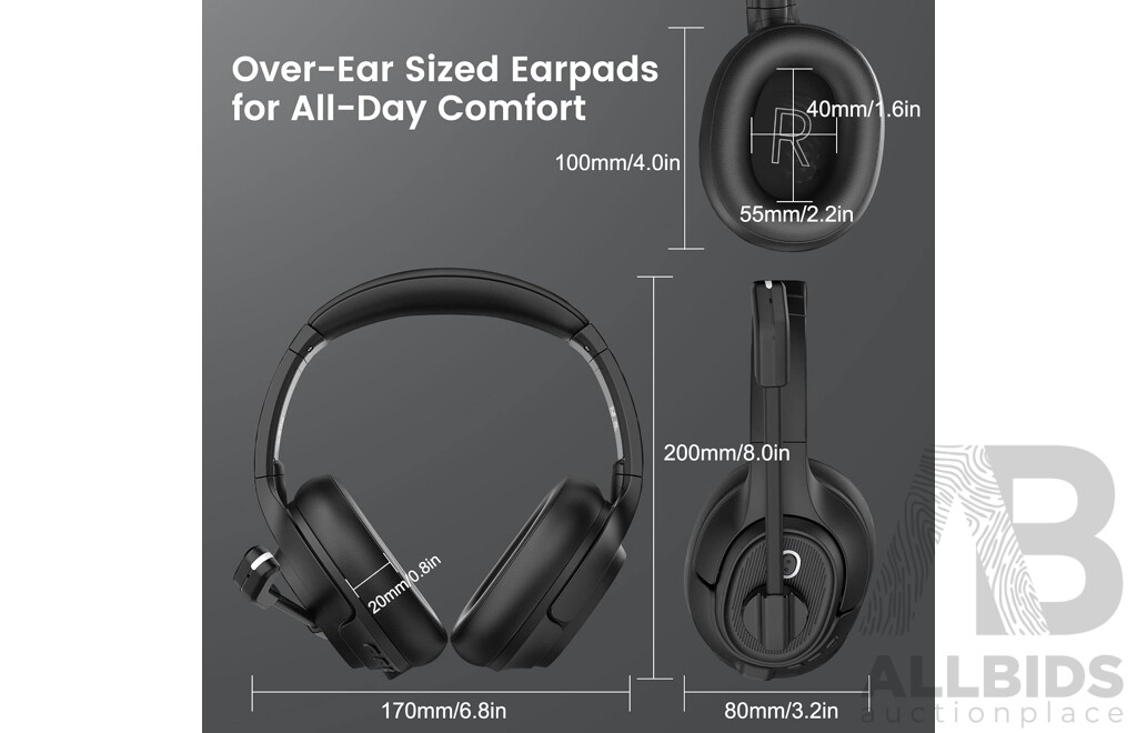 EKSA H6/H16 Wireless Headset  & 4x 8K Displayport 1.4 Cable