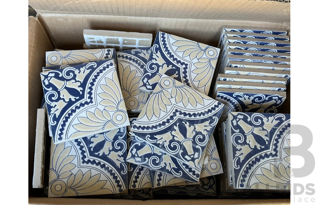 Pallet of Mosaic & Decorative Tiles - Assorted 100x100x8 mm
