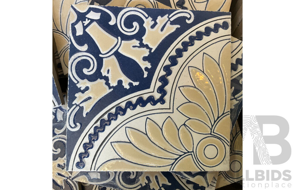 Pallet of Mosaic & Decorative Tiles - Assorted 100x100x8 mm