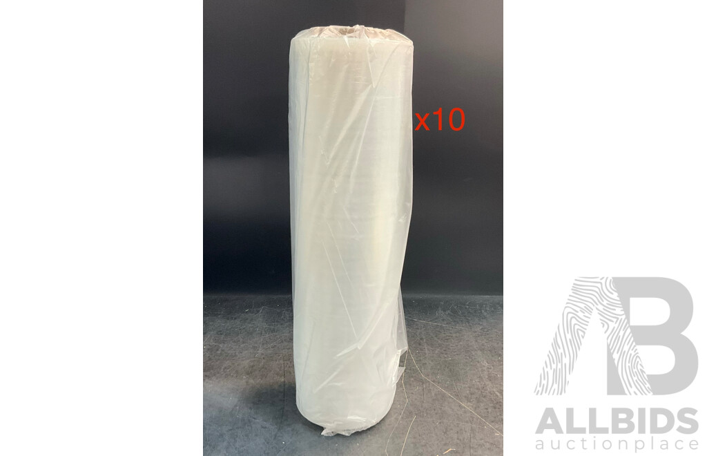 Stretch Hand Pallet Wrap Roll - Clear - Lot of 10