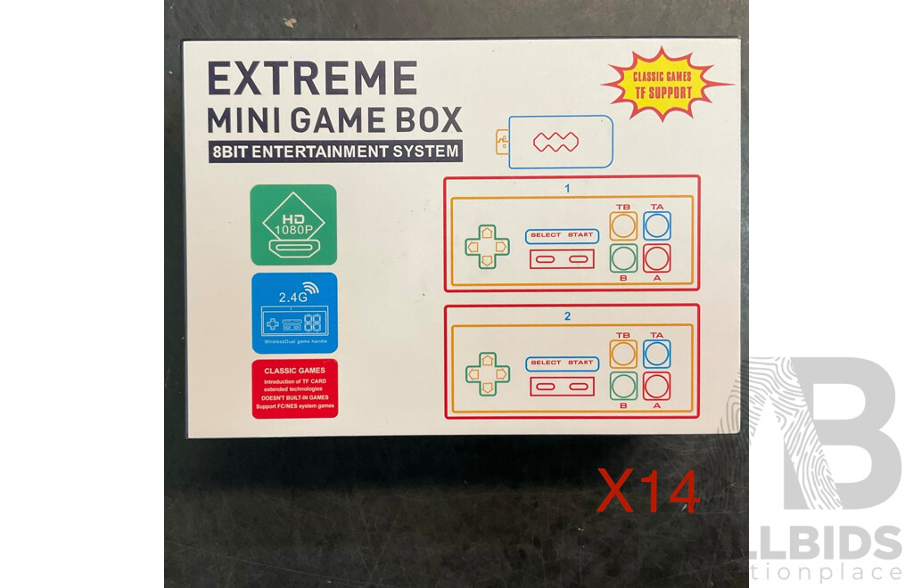 Extreme Mini Game Box - Lot of 14