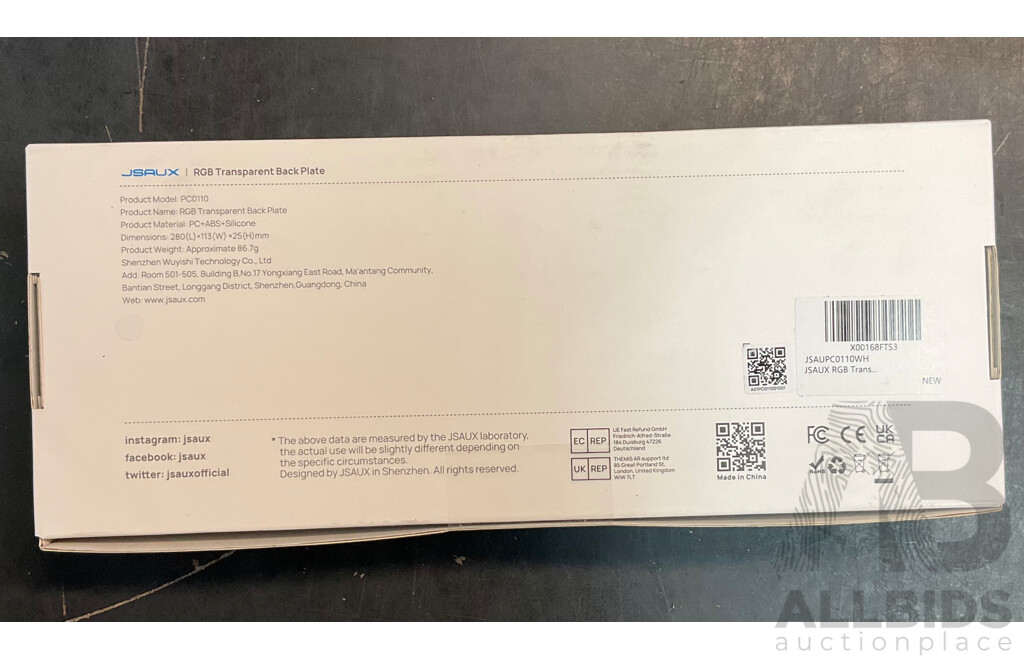 Mixed Lot - ZYBER Charging Dock & RGB Transparent Back Plate & Doubleshock4 Wireless Controller for PS4 & Phone Holder & Plastic Hard Shell Case for APPLE Air 13