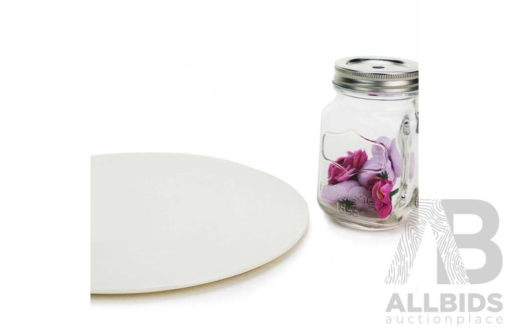 LUZERNE Multi-Purpose Serving Plates for Display, Sushi, Food Serving and More - Lot of 19