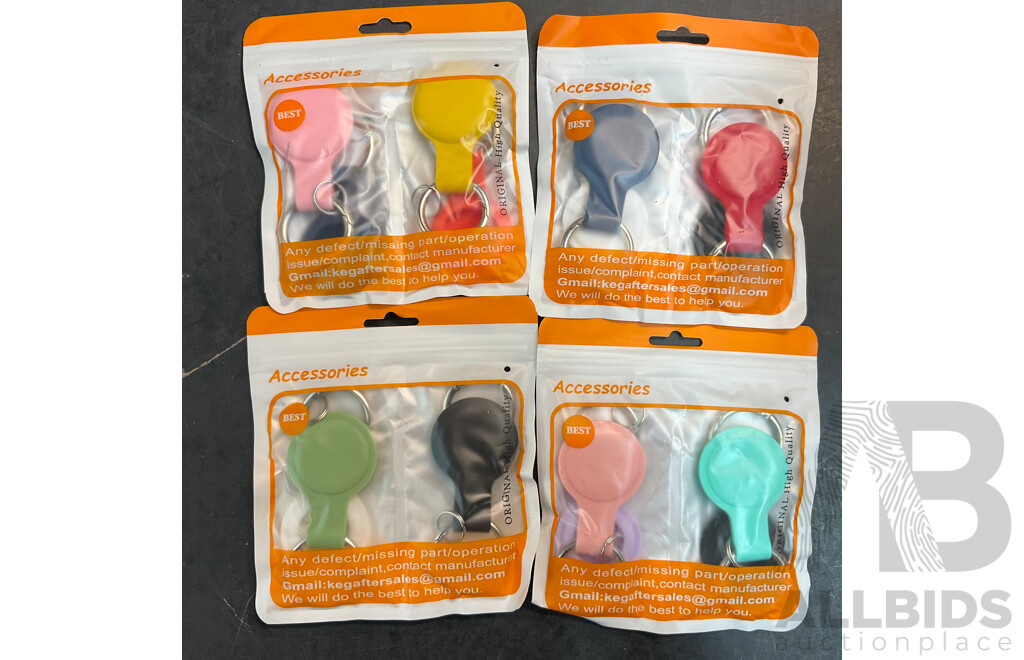 Mixed Bulk Lot - Apple Airtag Case 4 Packs &  Monocular & Passport Case & Lemon Squeezer, Compress Bag & More