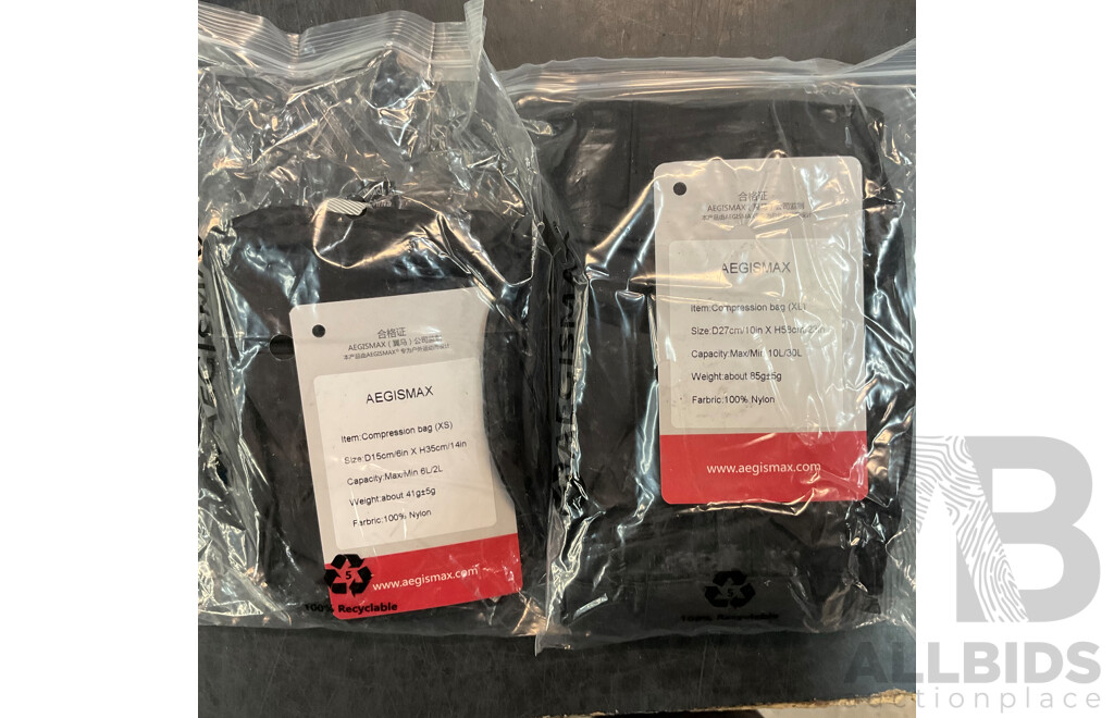 Mixed Bulk Lot - Apple Airtag Case 4 Packs &  Monocular & Passport Case & Lemon Squeezer, Compress Bag & More