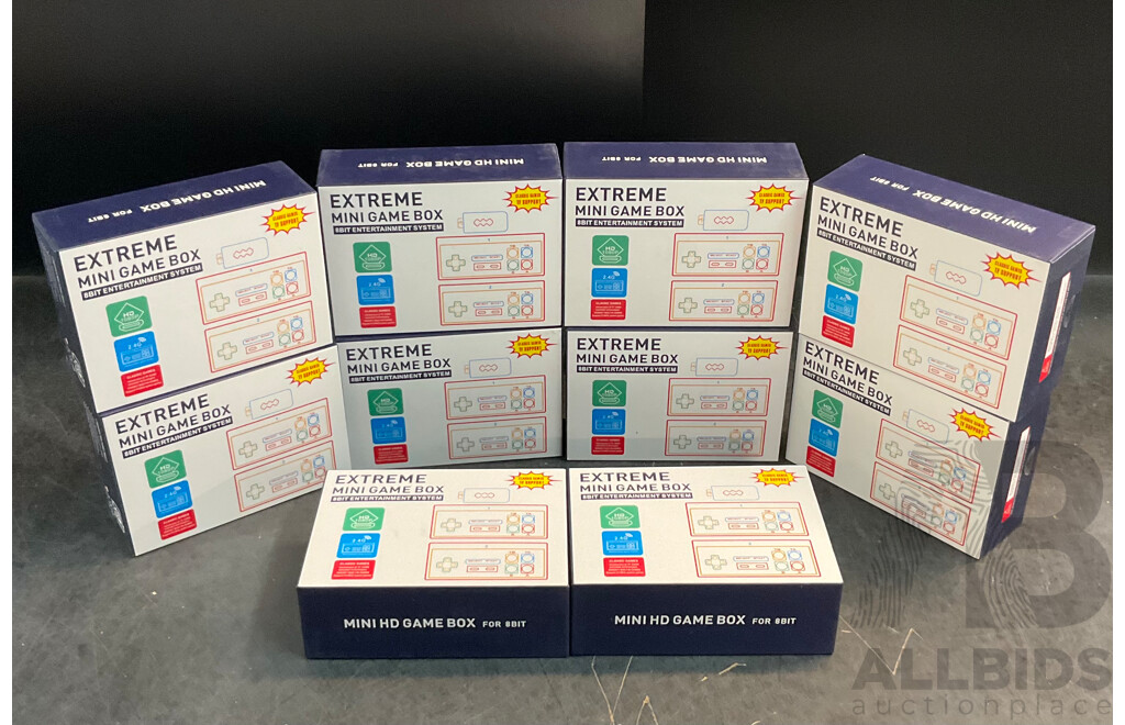 Extreme Mini Game Box - Lot of 11