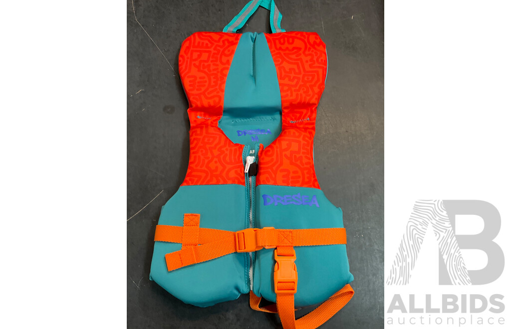 MAGNETIC BAR 64pcs X9 & Dresea Size M Toddler Swim Vest X2 - Lot of 11