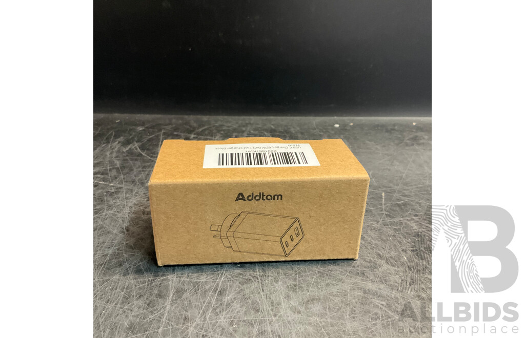 Addtam 67W Multi Port GaN Charger - Lot of 20
