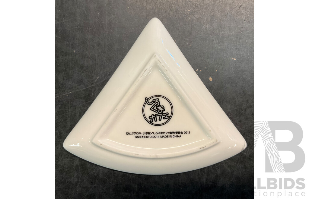 Assorted Shirokuma Cafe Design Sauce Plate - Lot of 95