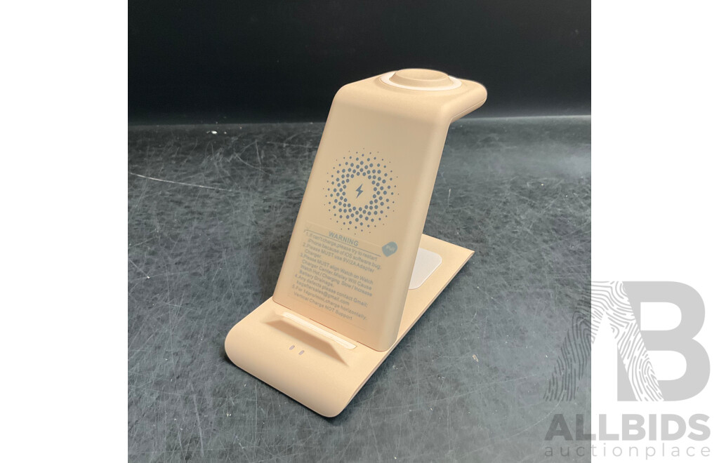 3 In1 Wireless Charging Station &  Elitehood Phone Tripod Stand 71'' & 81'' - Lot of 16