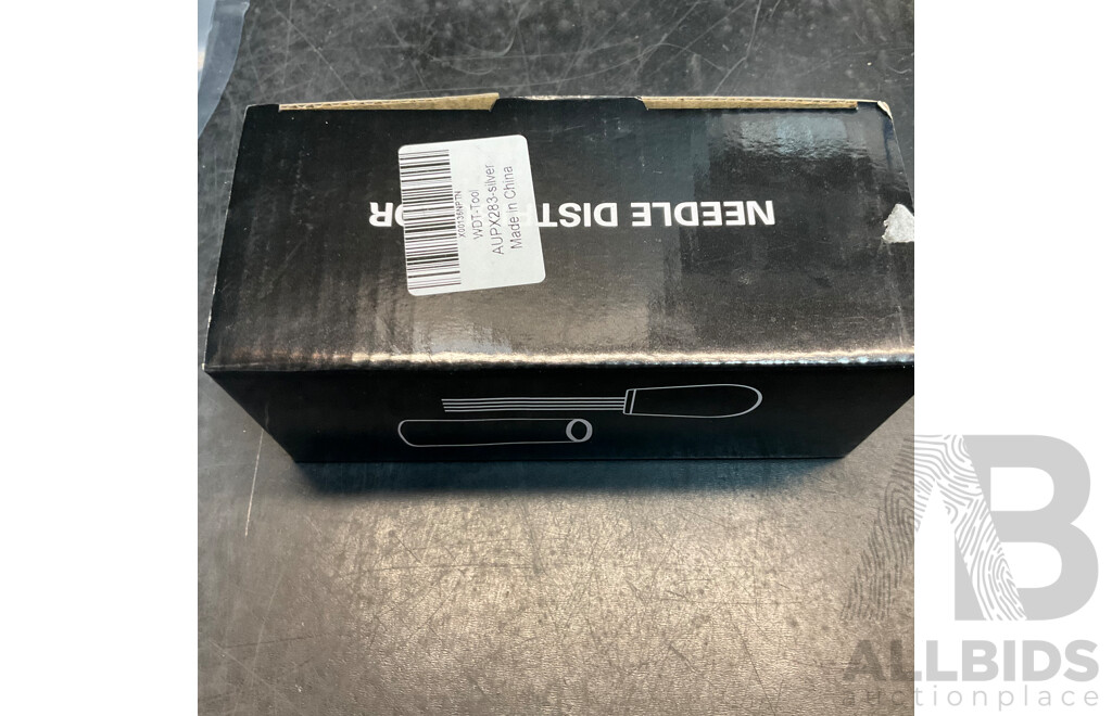 Mixed Lot Includes Passport Wallet, Soy Sauce Dispenser, Nose Hair Remover, Mini Flashlight, and Assorted Baking Items and More.