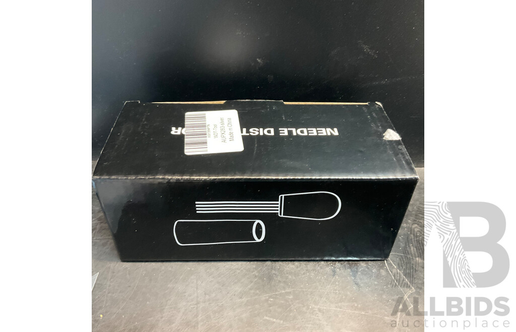 Mixed Lot Includes Passport Wallet, Soy Sauce Dispenser, Nose Hair Remover, Mini Flashlight, and Assorted Baking Items and More.