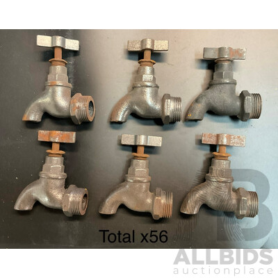 Vintage Rustic Design Tap - Lot of 56