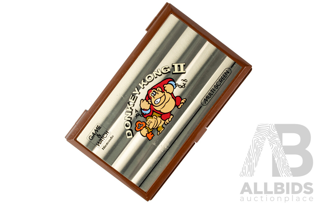 Vintage Nintendo Donkey Kong II Game & Watch