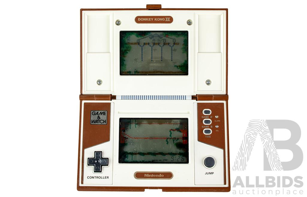 Vintage Nintendo Donkey Kong II Game & Watch