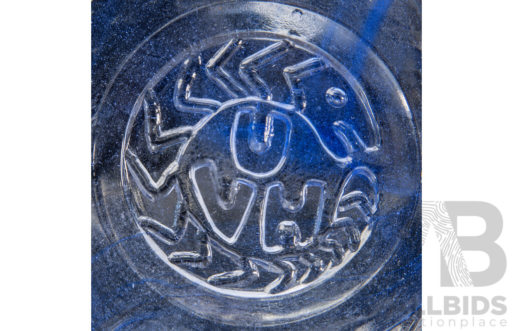 Nice Collection Mid Century Kosta Boda Glassware Including Vase with Green Feature by Ulrica Hydman, Candle Holder in Original Box by Monica Backstrom and More