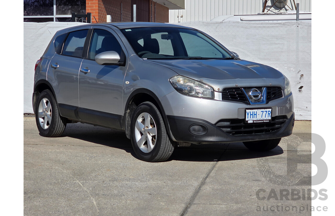 11/2010 Nissan Dualis ST (4x2) J10 MY10 4d Wagon Silver 2.0L