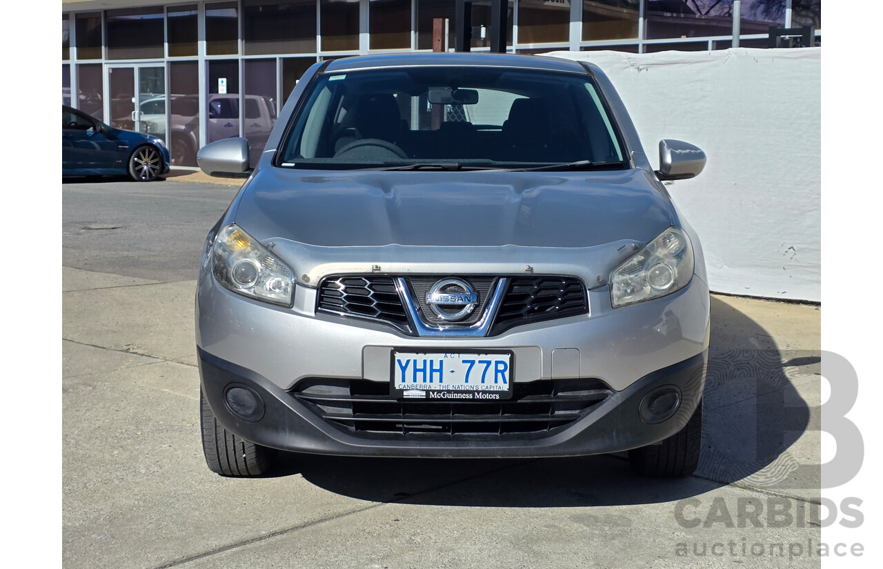 11/2010 Nissan Dualis ST (4x2) J10 MY10 4d Wagon Silver 2.0L