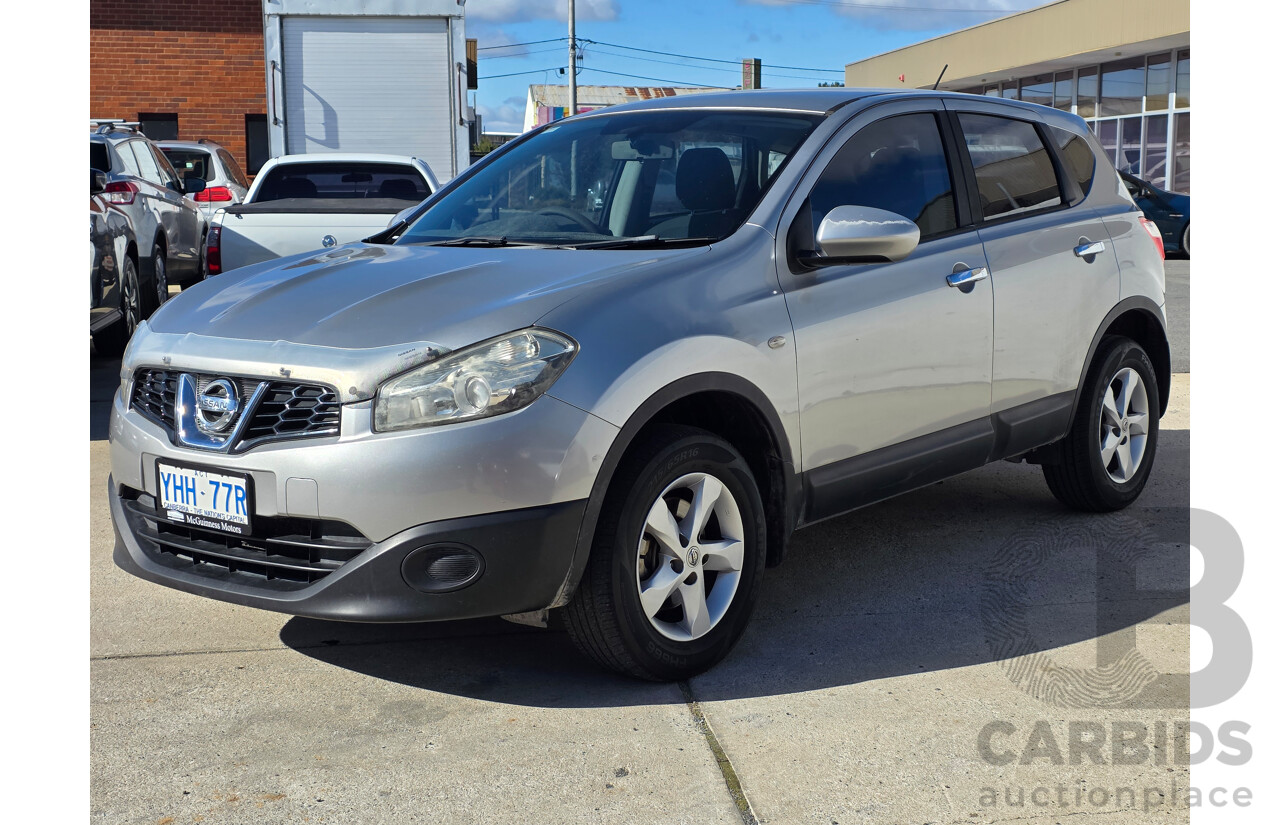 11/2010 Nissan Dualis ST (4x2) J10 MY10 4d Wagon Silver 2.0L