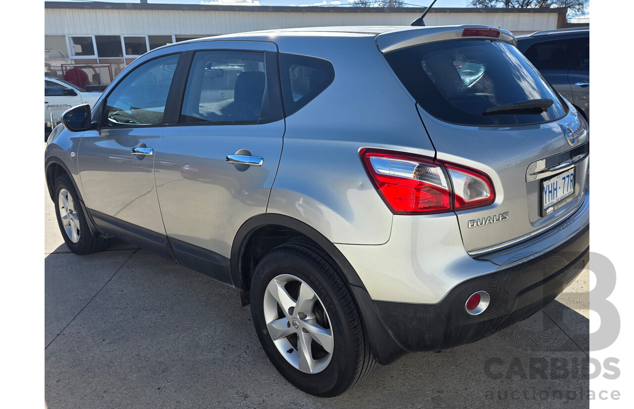 11/2010 Nissan Dualis ST (4x2) J10 MY10 4d Wagon Silver 2.0L