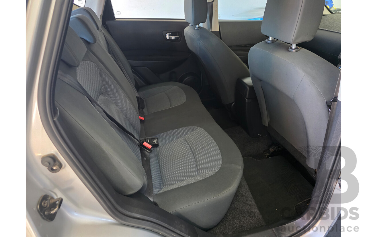 11/2010 Nissan Dualis ST (4x2) J10 MY10 4d Wagon Silver 2.0L