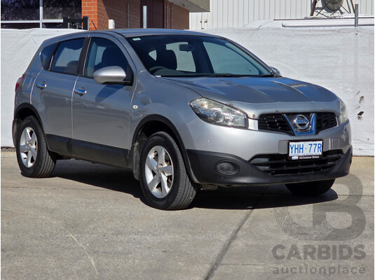11/2010 Nissan Dualis ST (4x2) J10 MY10 4d Wagon Silver 2.0L
