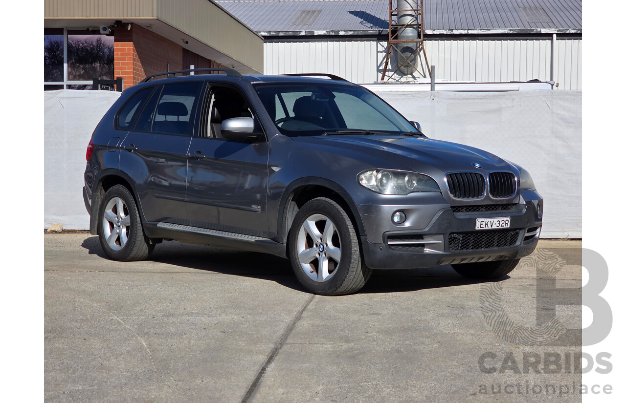 11/2008 BMW X5 3.0d E70 (AWD) 4d Wagon Grey Turbo Diesel 3.0L