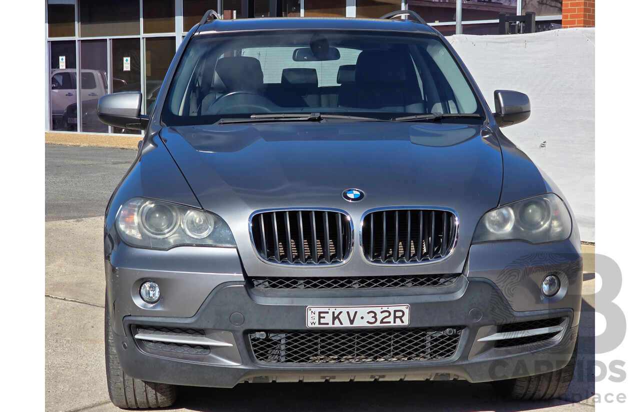 11/2008 BMW X5 3.0d E70 (AWD) 4d Wagon Grey Turbo Diesel 3.0L