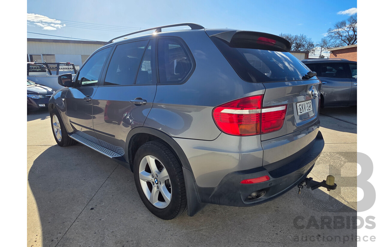 11/2008 BMW X5 3.0d E70 (AWD) 4d Wagon Grey Turbo Diesel 3.0L