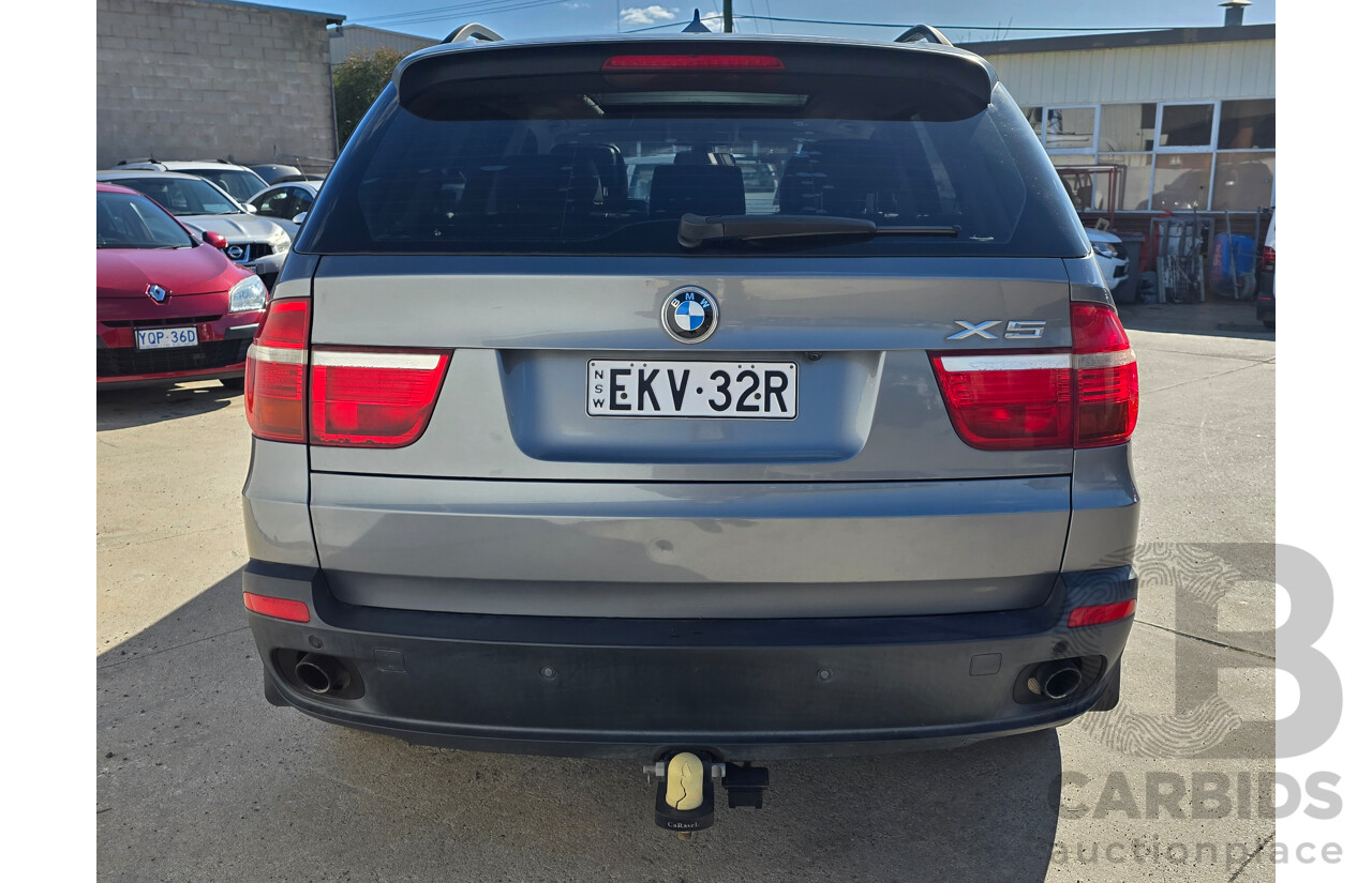 11/2008 BMW X5 3.0d E70 (AWD) 4d Wagon Grey Turbo Diesel 3.0L