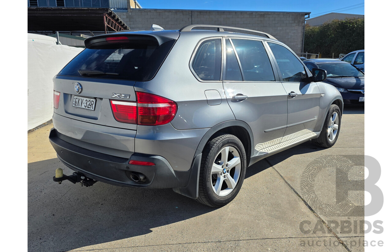 11/2008 BMW X5 3.0d E70 (AWD) 4d Wagon Grey Turbo Diesel 3.0L