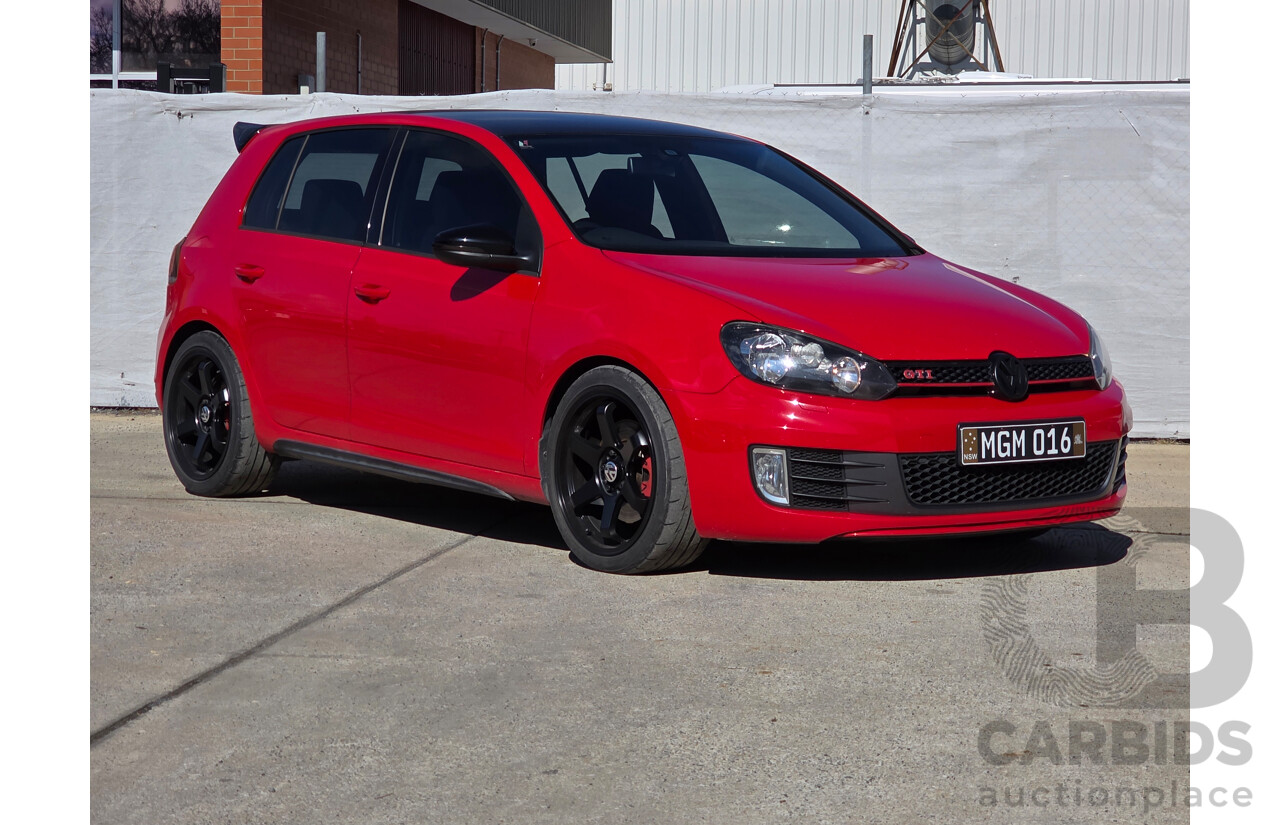 3/2012 Volkswagen Golf GTi 1K MY12 5d Hatchback Tornado Red Turbo 2.0L