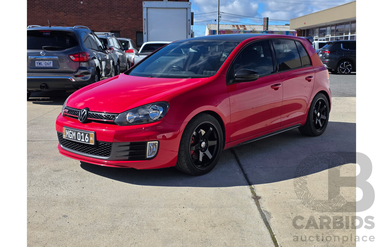 3/2012 Volkswagen Golf GTi 1K MY12 5d Hatchback Tornado Red Turbo 2.0L
