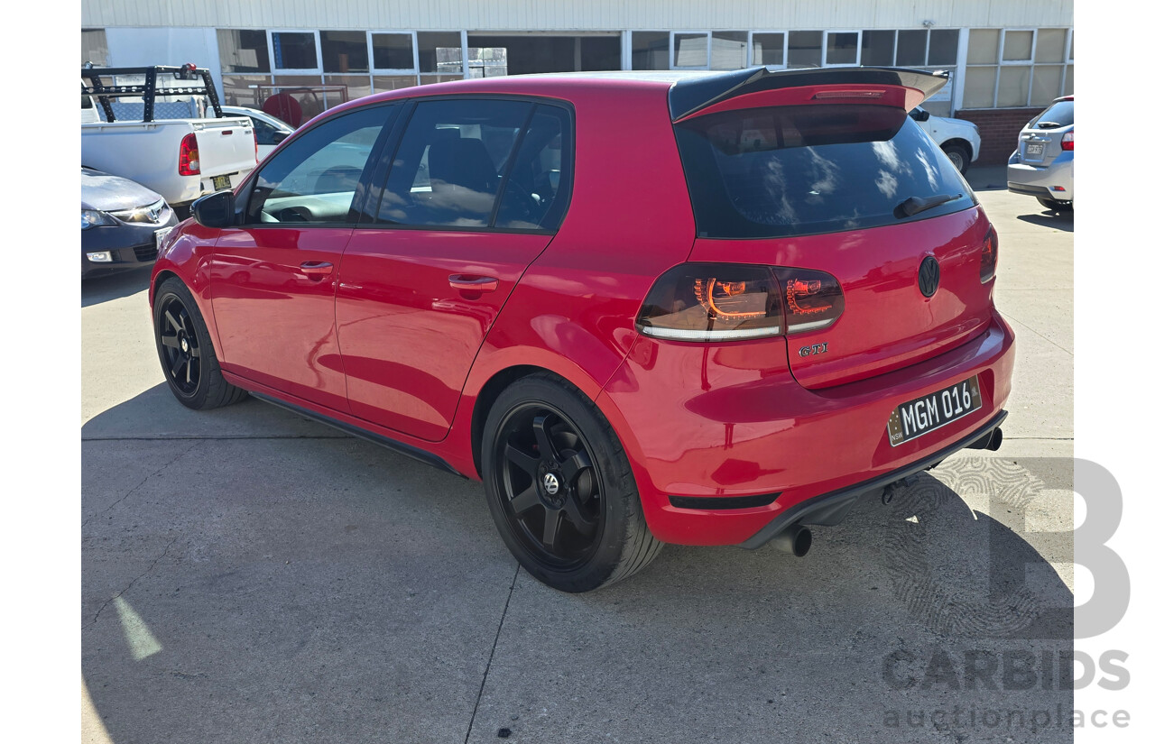 3/2012 Volkswagen Golf GTi 1K MY12 5d Hatchback Tornado Red Turbo 2.0L