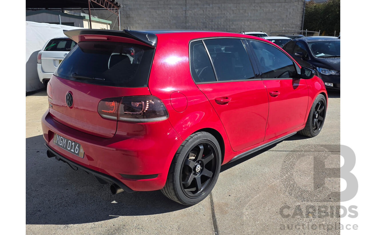 3/2012 Volkswagen Golf GTi 1K MY12 5d Hatchback Tornado Red Turbo 2.0L