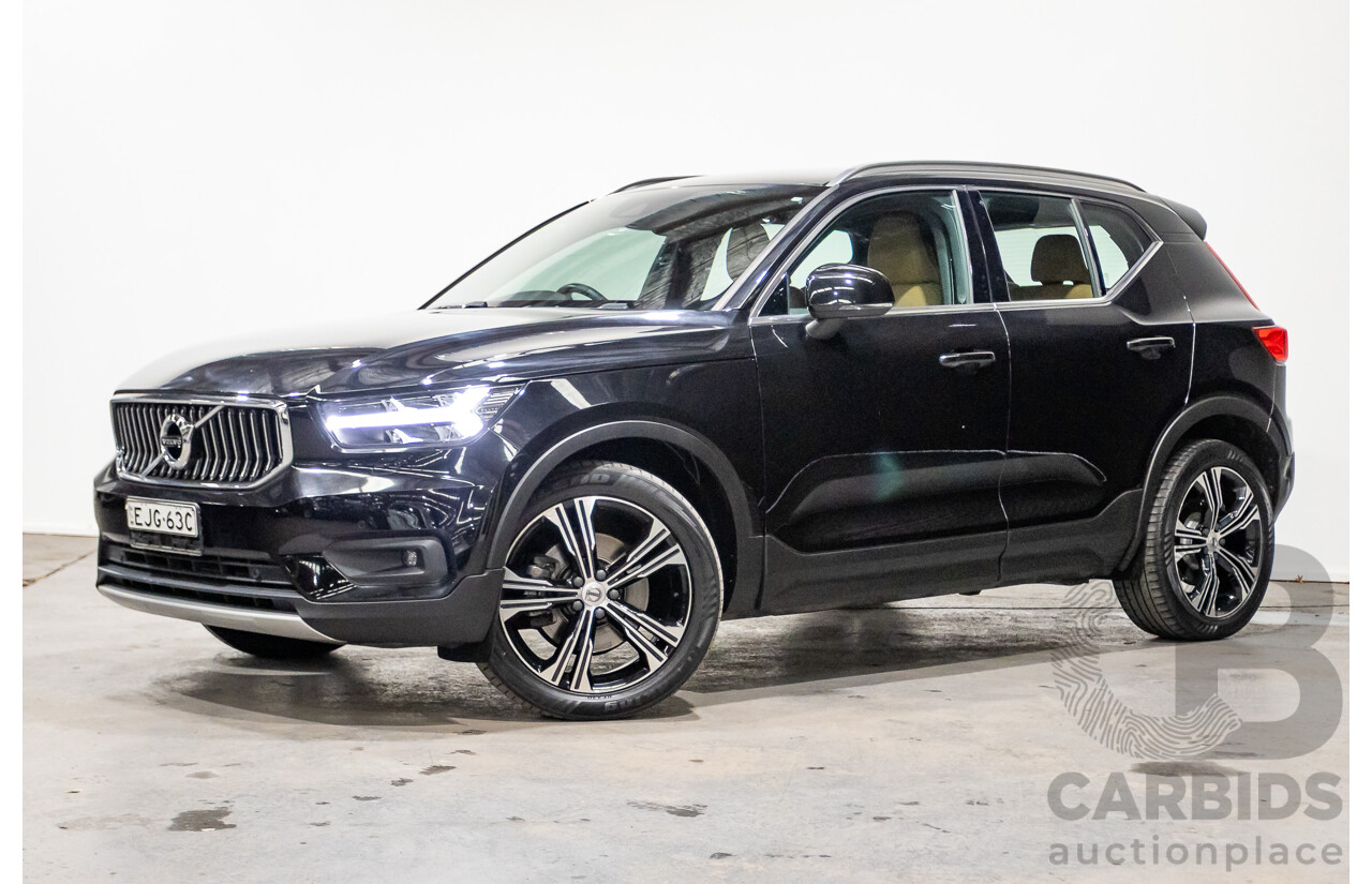 09/2018 Volvo XC40 T4 INSCRIPTION (AWD) 536 MY19 4D Wagon Onyx Black Turbo 2.0L