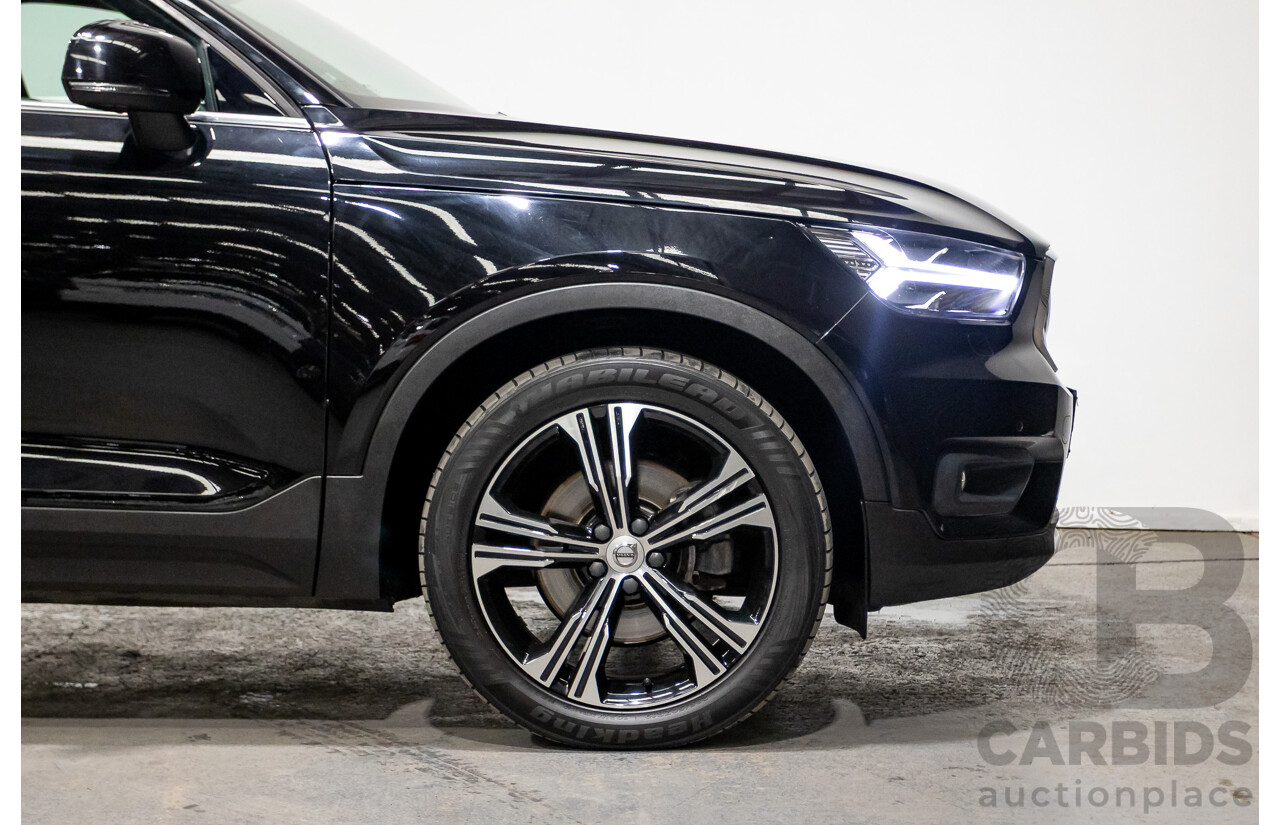 09/2018 Volvo XC40 T4 INSCRIPTION (AWD) 536 MY19 4D Wagon Onyx Black Turbo 2.0L
