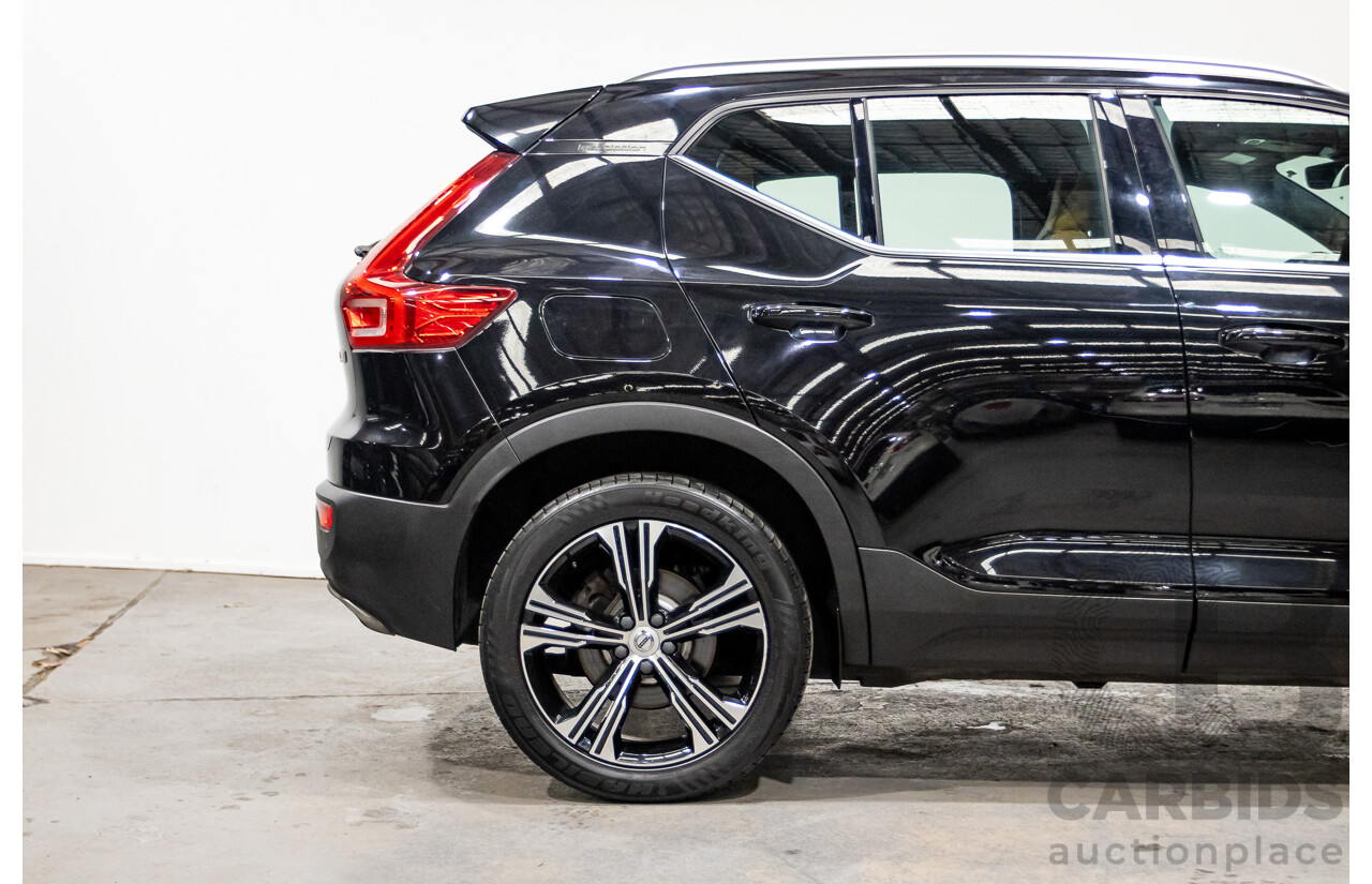09/2018 Volvo XC40 T4 INSCRIPTION (AWD) 536 MY19 4D Wagon Onyx Black Turbo 2.0L