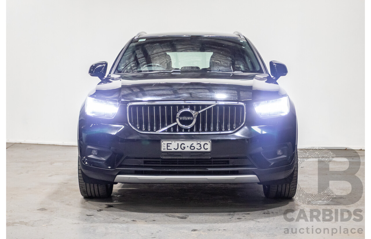 09/2018 Volvo XC40 T4 INSCRIPTION (AWD) 536 MY19 4D Wagon Onyx Black Turbo 2.0L