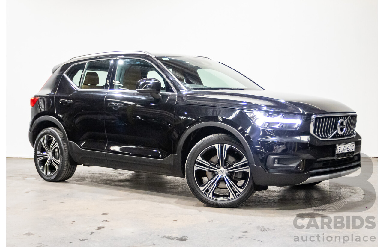 09/2018 Volvo XC40 T4 INSCRIPTION (AWD) 536 MY19 4D Wagon Onyx Black Turbo 2.0L
