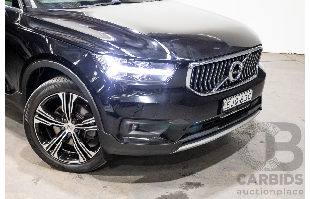 09/2018 Volvo XC40 T4 INSCRIPTION (AWD) 536 MY19 4D Wagon Onyx Black Turbo 2.0L