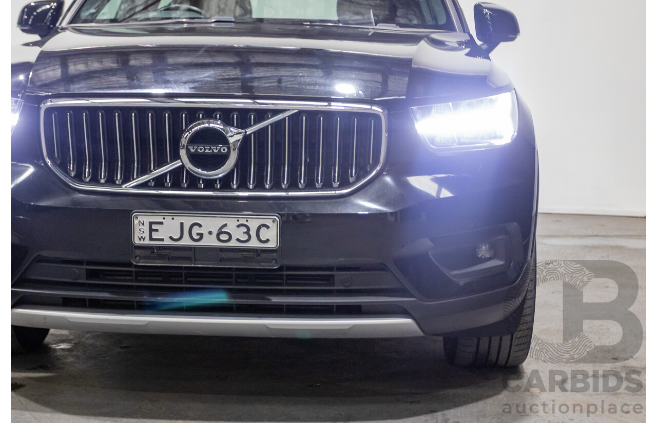 09/2018 Volvo XC40 T4 INSCRIPTION (AWD) 536 MY19 4D Wagon Onyx Black Turbo 2.0L