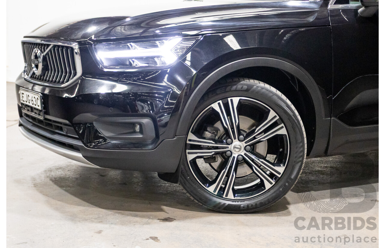 09/2018 Volvo XC40 T4 INSCRIPTION (AWD) 536 MY19 4D Wagon Onyx Black Turbo 2.0L