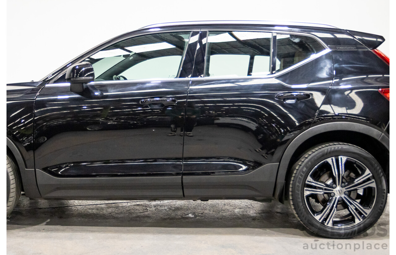 09/2018 Volvo XC40 T4 INSCRIPTION (AWD) 536 MY19 4D Wagon Onyx Black Turbo 2.0L