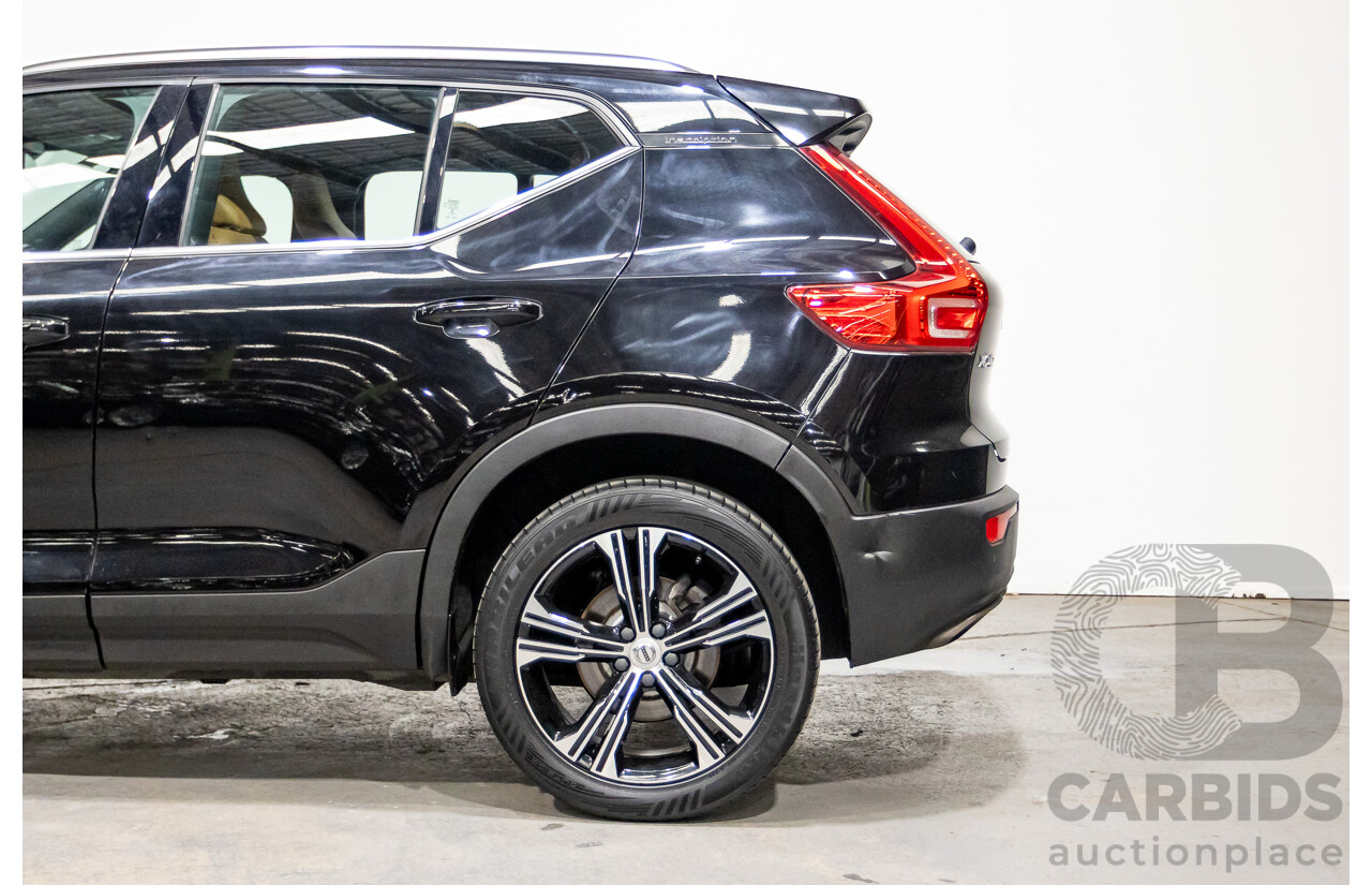 09/2018 Volvo XC40 T4 INSCRIPTION (AWD) 536 MY19 4D Wagon Onyx Black Turbo 2.0L