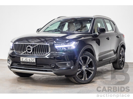 09/2018 Volvo XC40 T4 INSCRIPTION (AWD) 536 MY19 4D Wagon Onyx Black Turbo 2.0L