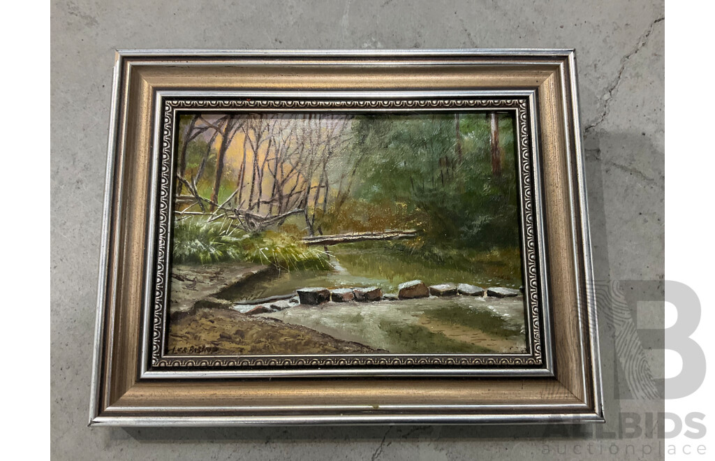 Unknown Artist Framed Paintings - Lot of 5