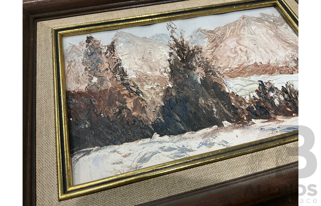 Unknown Artist Framed Paintings - Lot of 5