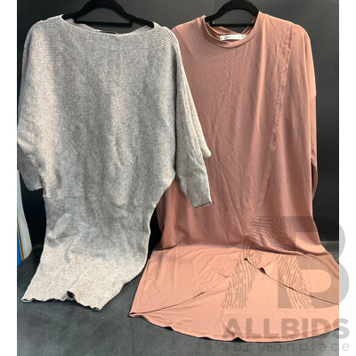 Lorraine Size 8 Swing Top & EBBY ANDI Size S Knitwear