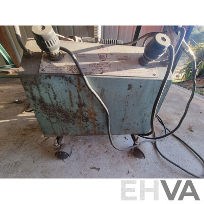 Wheeled Workbench with Abel Welder, Welding Mask & Accessories ETC